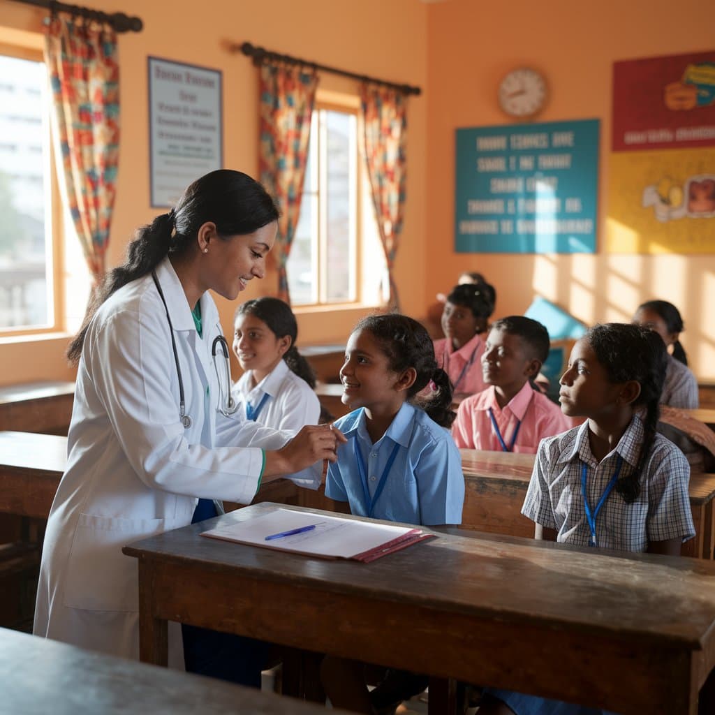 Shool checkup